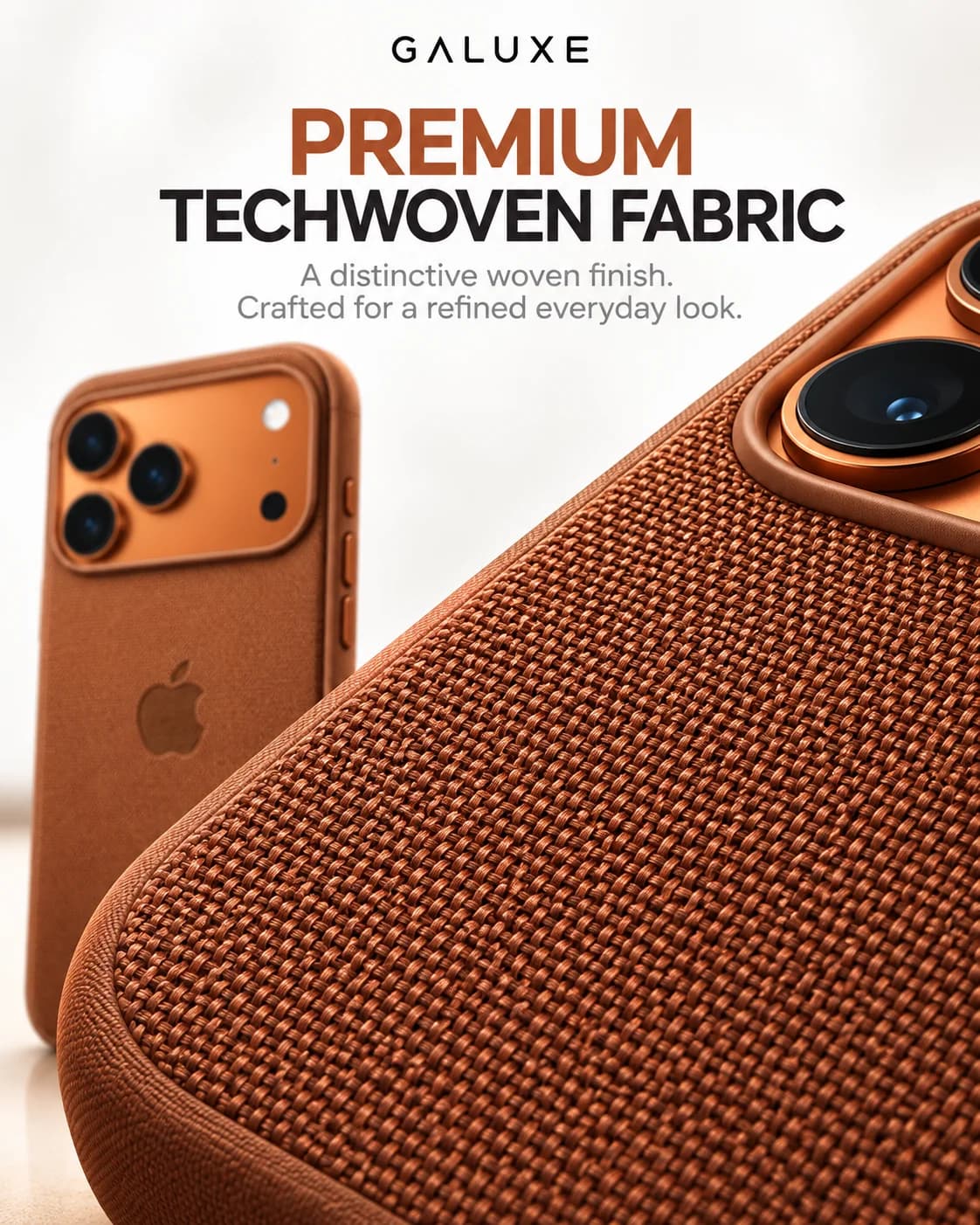 Techwoven Case for IPhones: Premium Techwoven Fabric