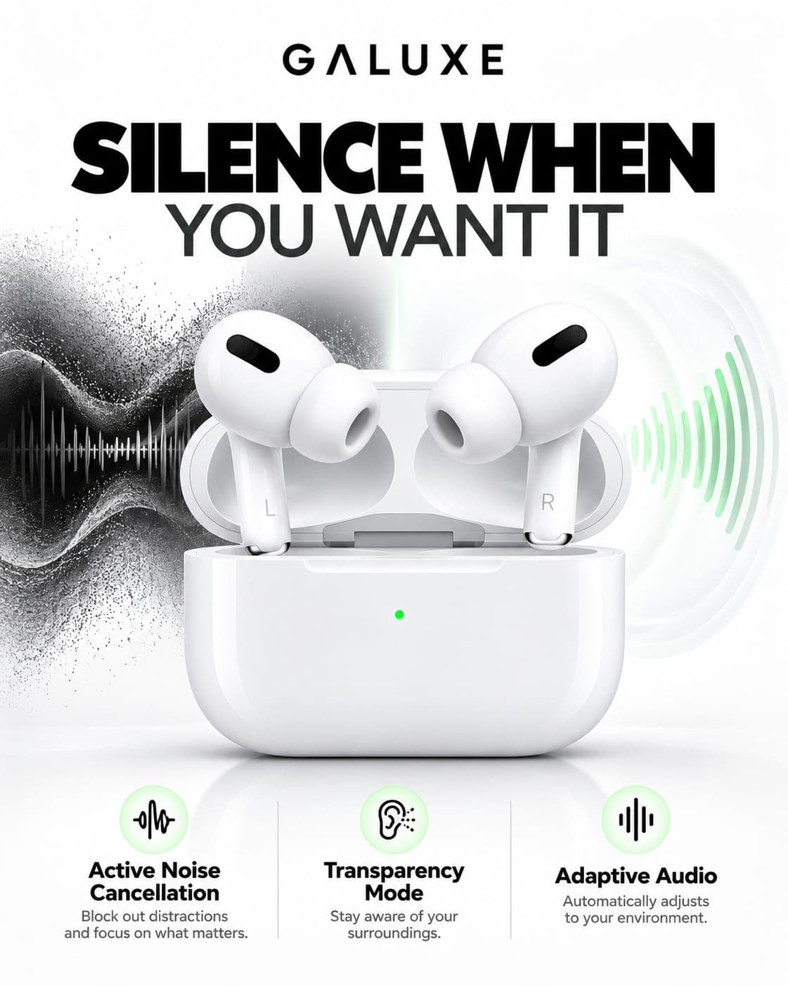 AirPods Pro 2 (UK version): Hear what matters.