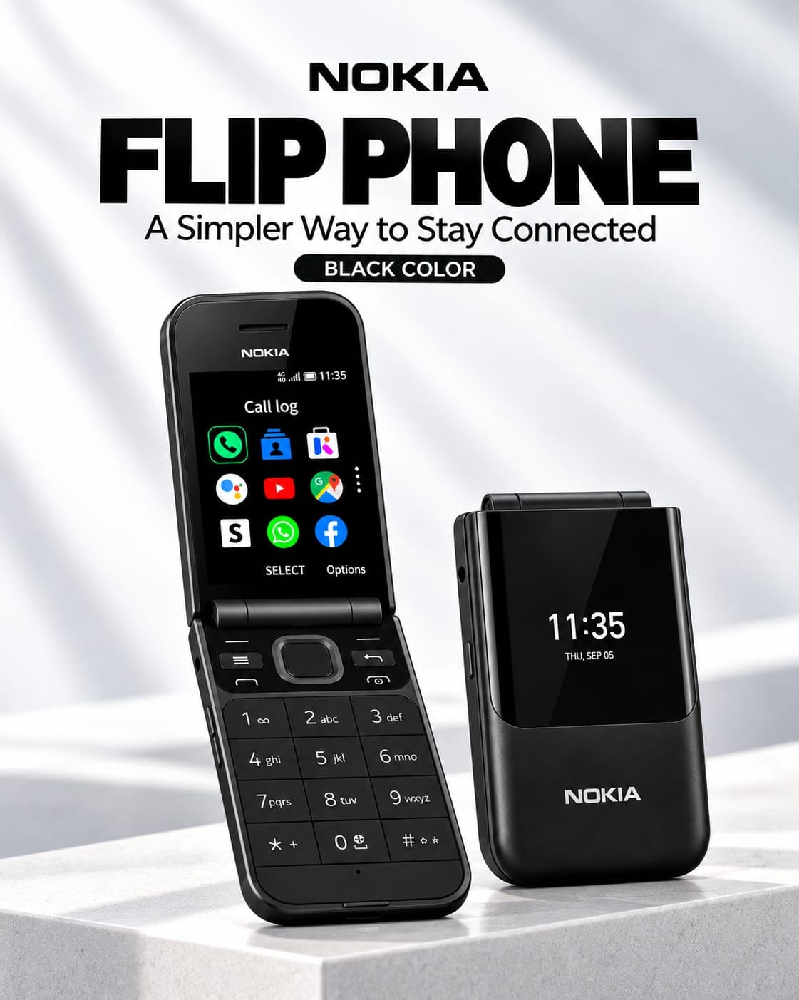 Nokia 2720 Flip thumbnail 2